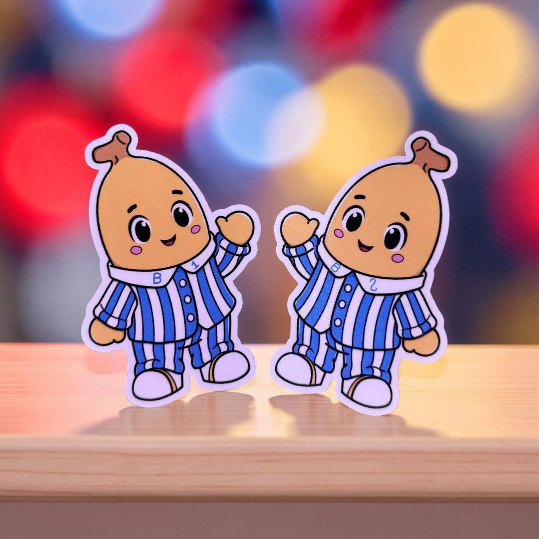 Bananas in pyjamas - Etsy 日本