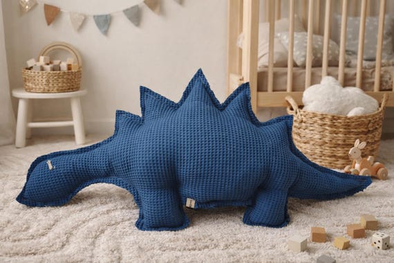 Dinosaur pillow, cuddly pillow