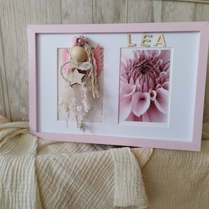 Picture frame for birth or as a star child memory