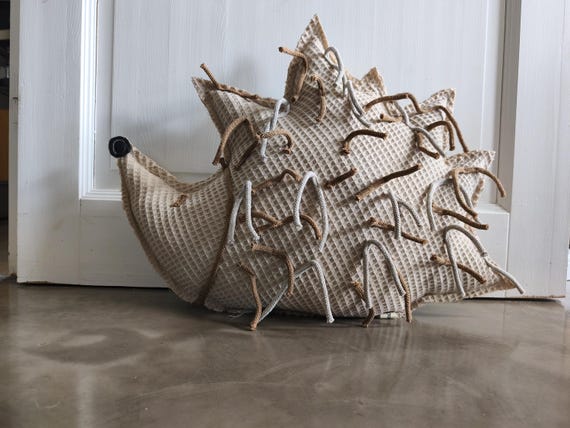 Hedgehog cuddly pillow, children's pillow, decorative pillow, various colors.