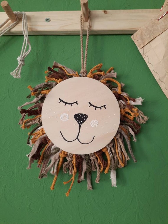 Wall hanging lion