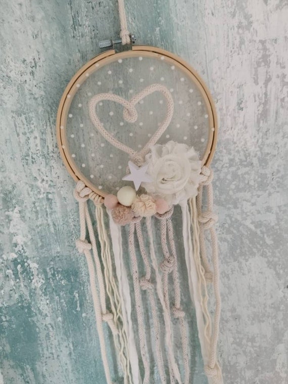 Dream catcher with heart