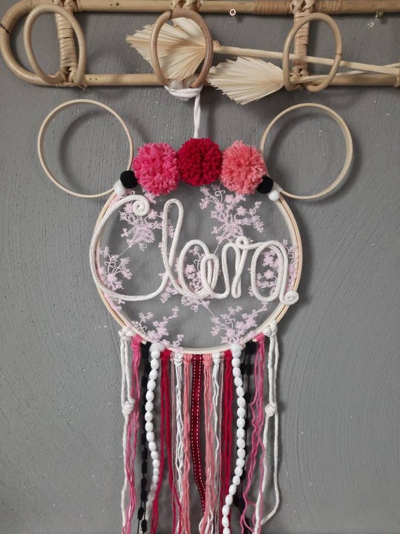 Dreamcatcher with rainbow and ears