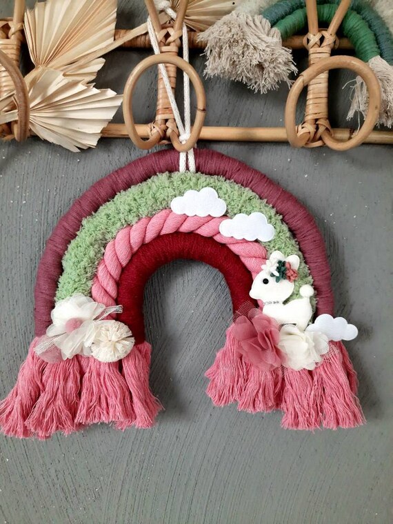 Large hanging rainbow 32 cm, wall hanging,