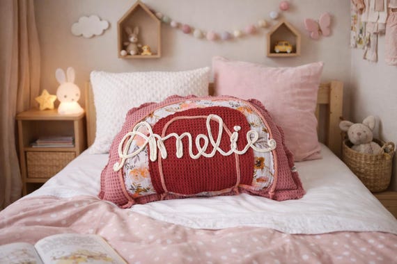 Large rainbow cushion in your desired colors