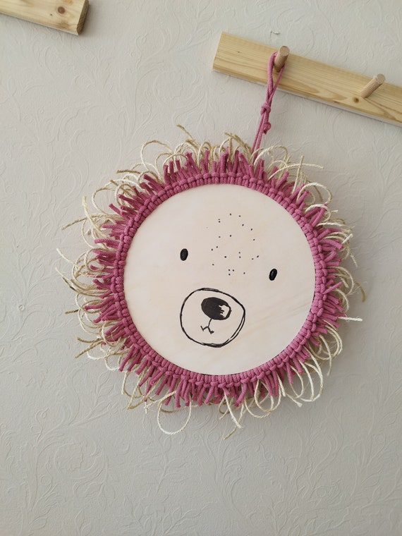 Xxl bear, wall decoration for the children's room