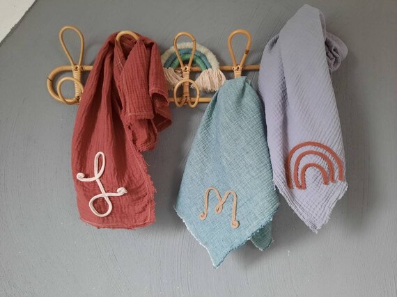 neckerchief, cuddle cloth for children, muslin cloth,