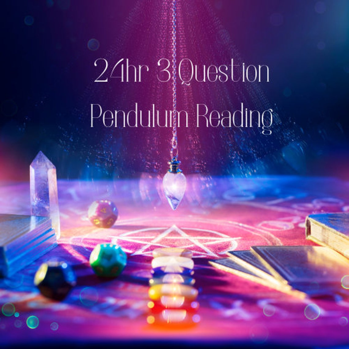 24hr 3 Question Pendulum Reading - Etsy UK