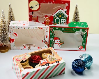 3 Pcs Christmas Candy Box Santa Claus Snowman Elk Christmas Decoration Candy Jar Cookies Treats and Chocolate box Candy Container Storage Box Gift Box Holiday Home Decor Christmas New Year Decoration 