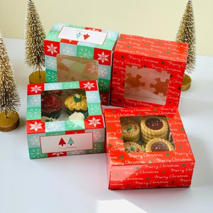 Dessert boxes christmas clearance