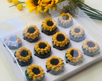 5 Pack Clear 12 Count Cupcake Boxes – 1 Dozen Cupcake Containers with White Cardboard Inserts, See Through Bakery Boxes