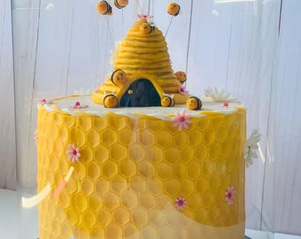 5 Pack Tall Clear Cake Boxes 10”D x 12.5”H Black Round Lid | For Tall Tiered 8” or 9” Cakes | Clear Black Gift Display Box