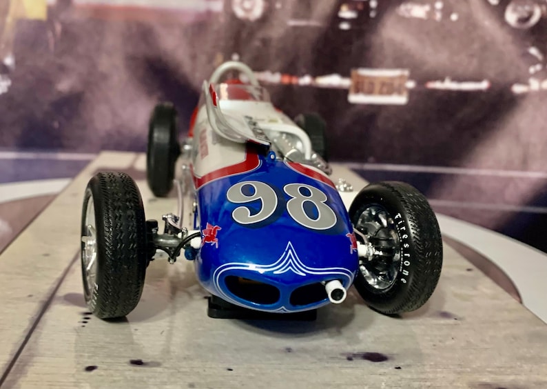 Parnelli Jones 1962 Indianapolis 500 Watson Roadster 1:18 Scale Model ...