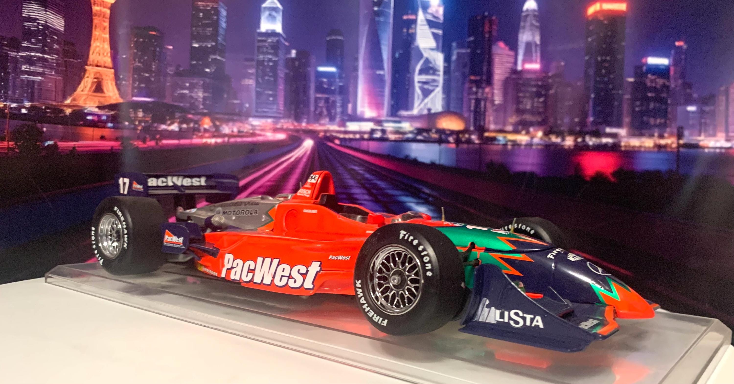 1:18 Scale Rare Model of a Indy Car of the Driver Mauricio