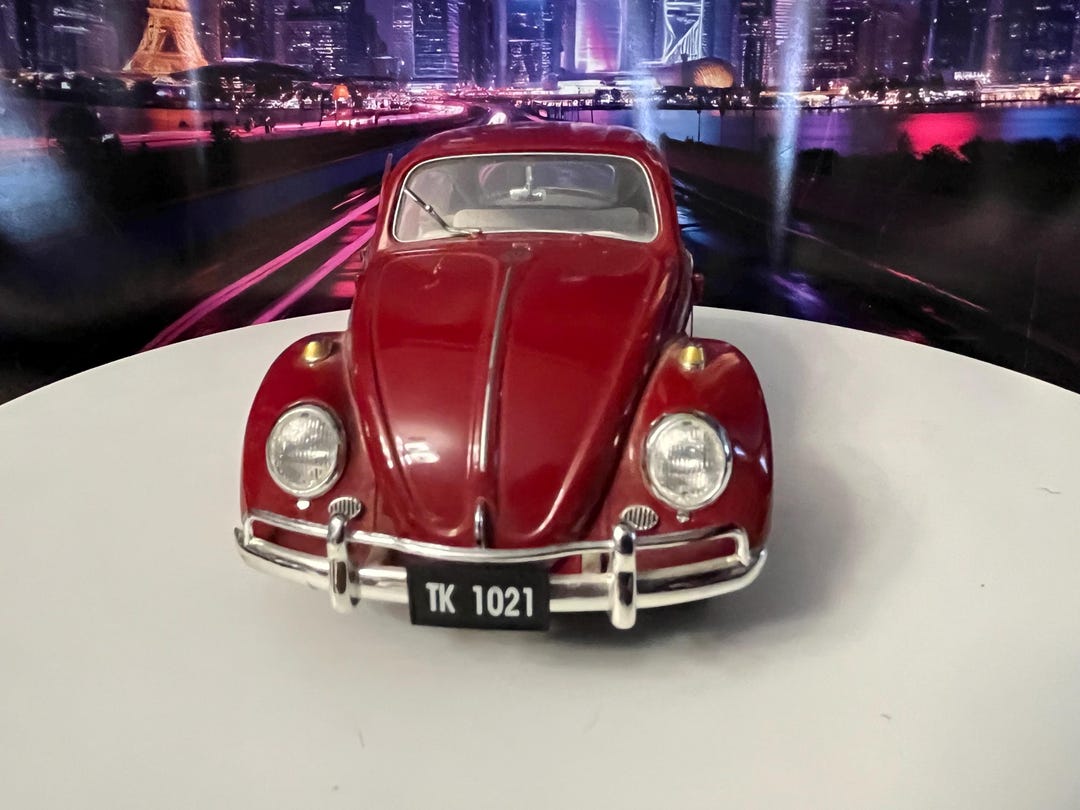 Scale Model Bug Vintage Volkswagen Bug Scale Model. Seems Like a Modified Model With ...