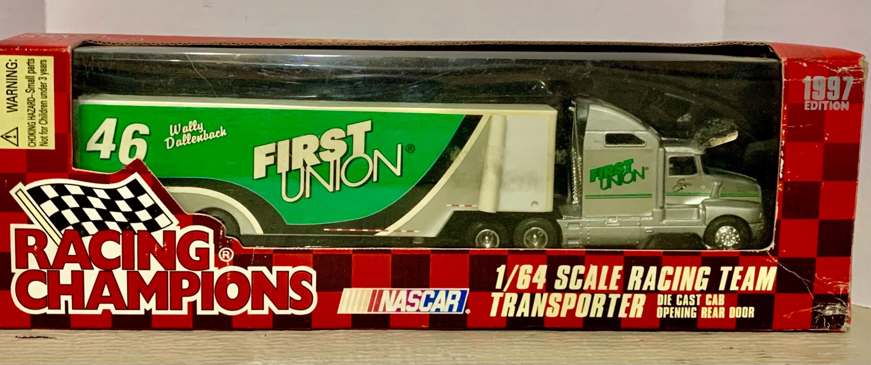 Vintage NASCAR Transporters: 1/64 Scale Diecast Racing Champions