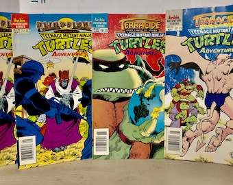 A rare find Four Teenage Mutant Ninja Turtles comic books  Time to let go my kid’s past!