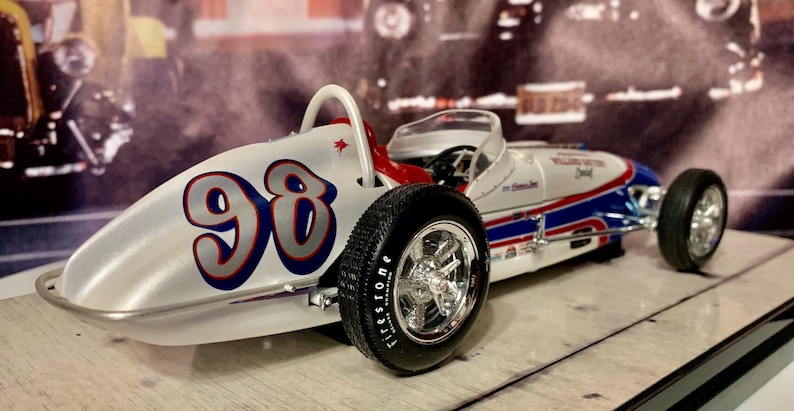 Parnelli Jones 1962 Indianapolis 500 Watson Roadster 1:18 Scale Model ...