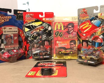 Bill Elliott Diecast Car Collection: McDonald's Ford Taurus & Dodge