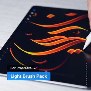 Arabic Calligraphy Light Brushes For Procreate
