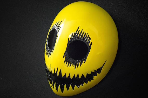 Yellow Smile Mask by Nazarland - Etsy UK