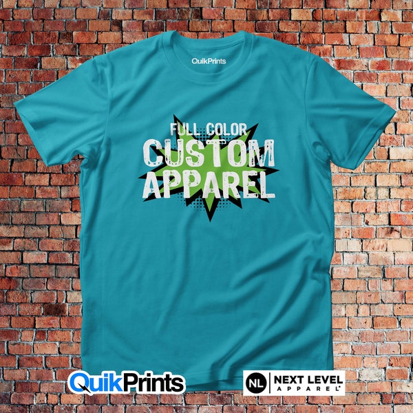 Custom Printed Full Color Premium T-Shirt - Adult, Tall and Youth Sizes