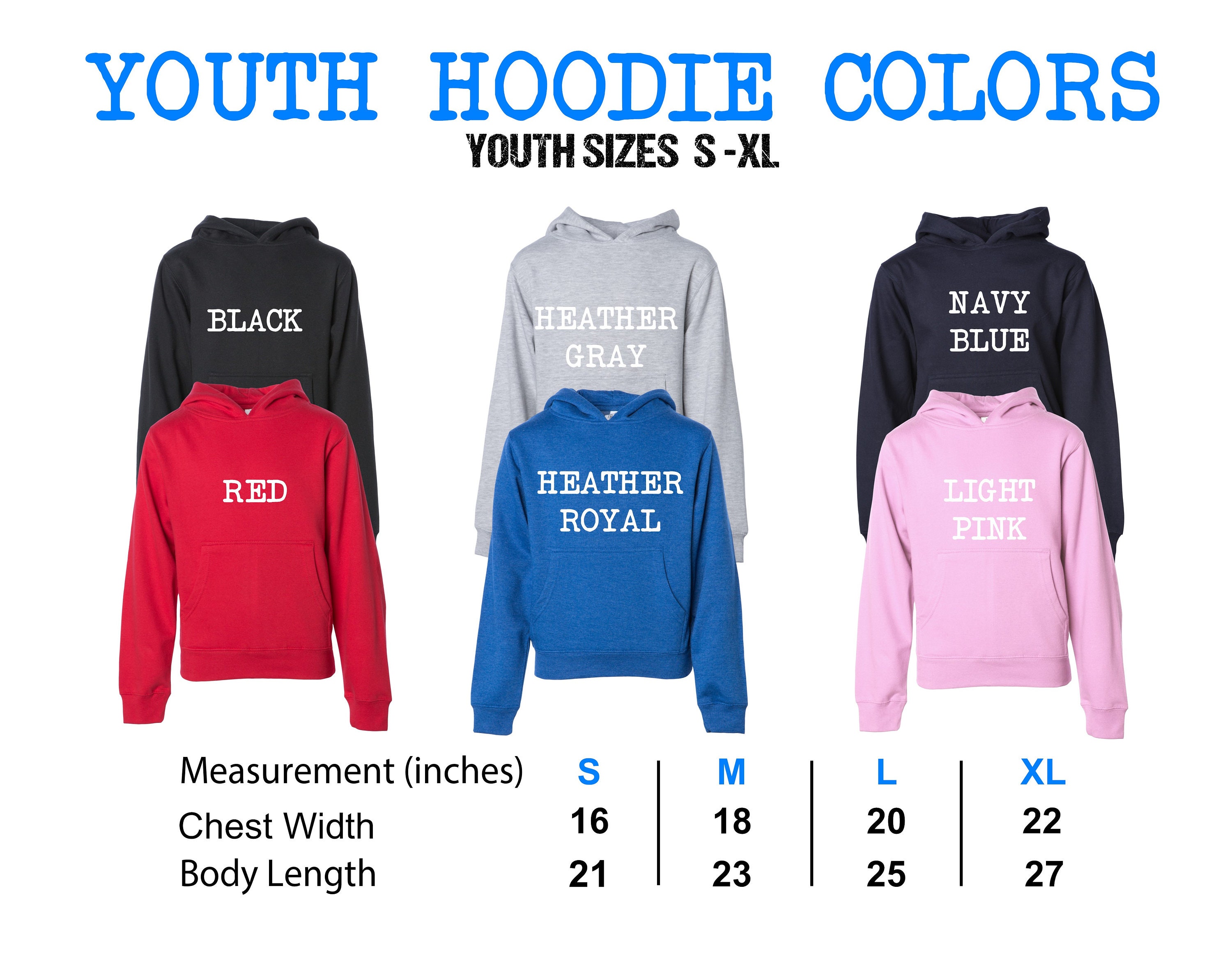 Custom Hoodie Full Color DTG Printed Adult Tall and Youth - Etsy