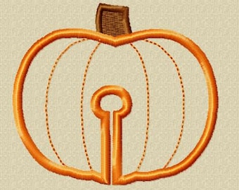Pumpkin G-Tube Pad (3 inches) design - 4x4