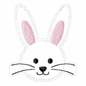 Hase Filz Stickdatei - 4x4 Hoop (2 Größen)