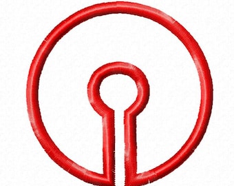G-Tube Pad (2 inches) design - 4x4 hoop