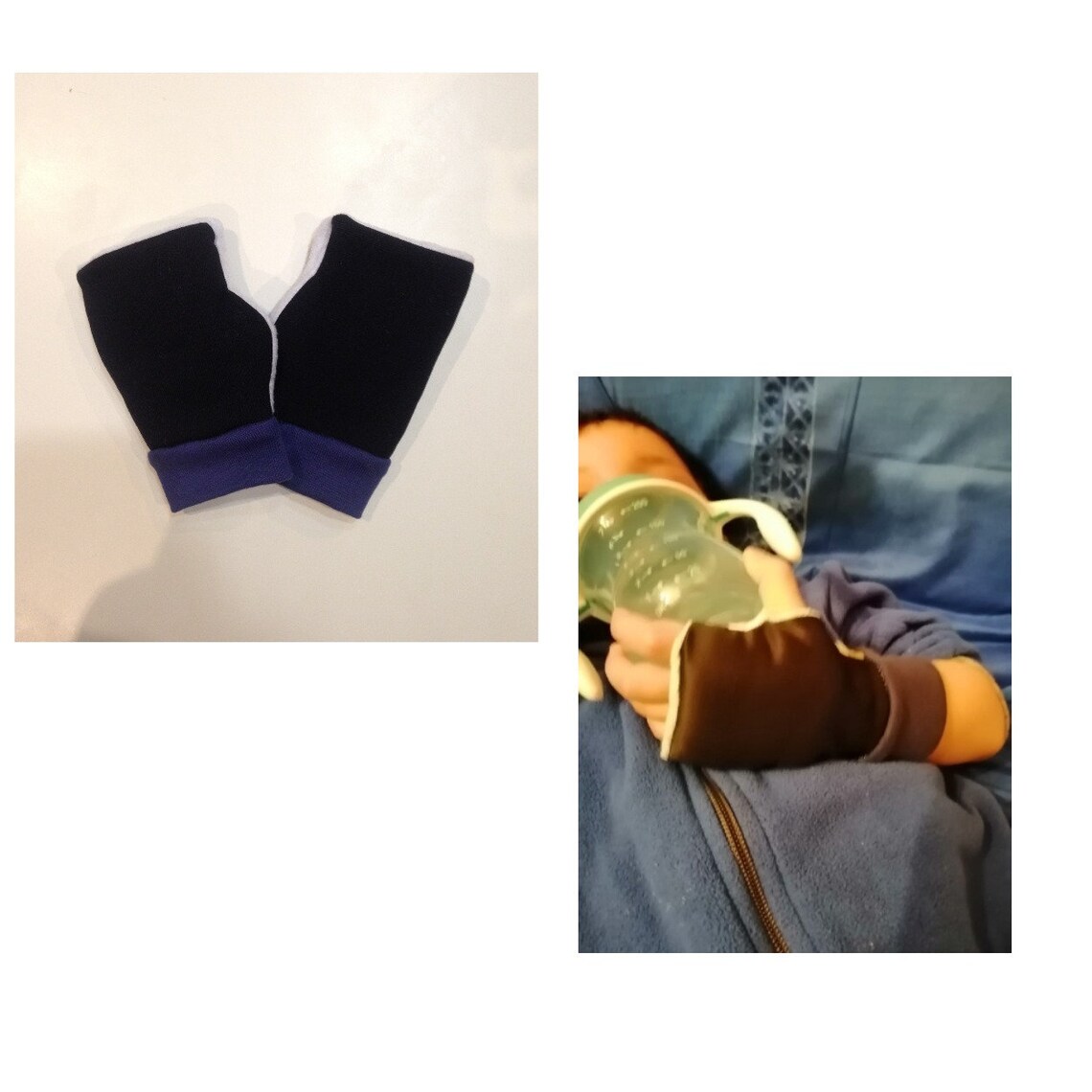 Protective Gloves Against Bitingselfharmpddchild Special Etsy