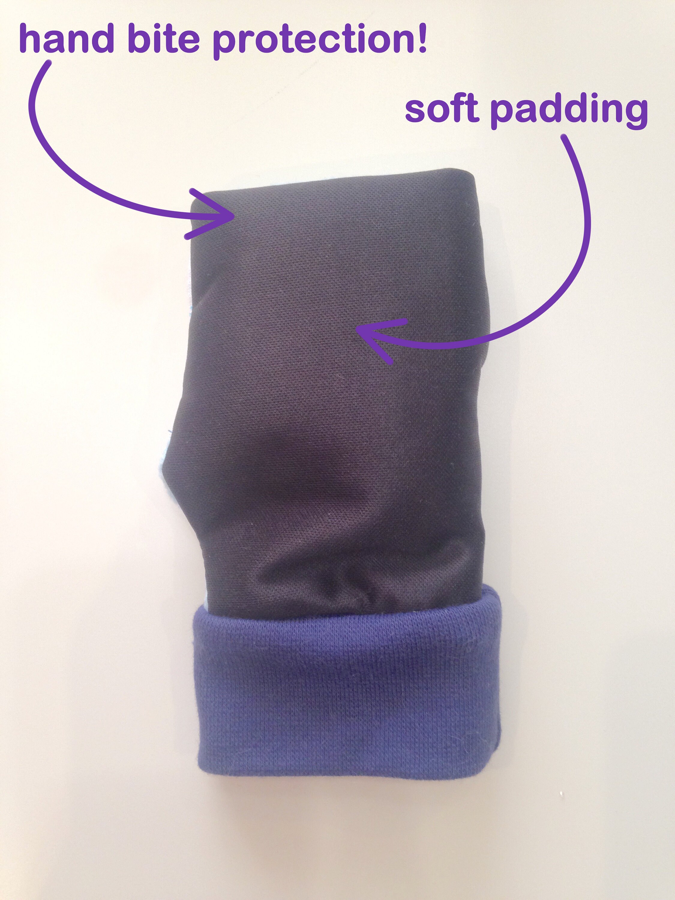 Protective gloves against biting child with special needsHand Etsy