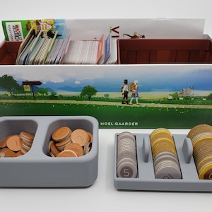 Villagers Game Coin Trays Box Insert