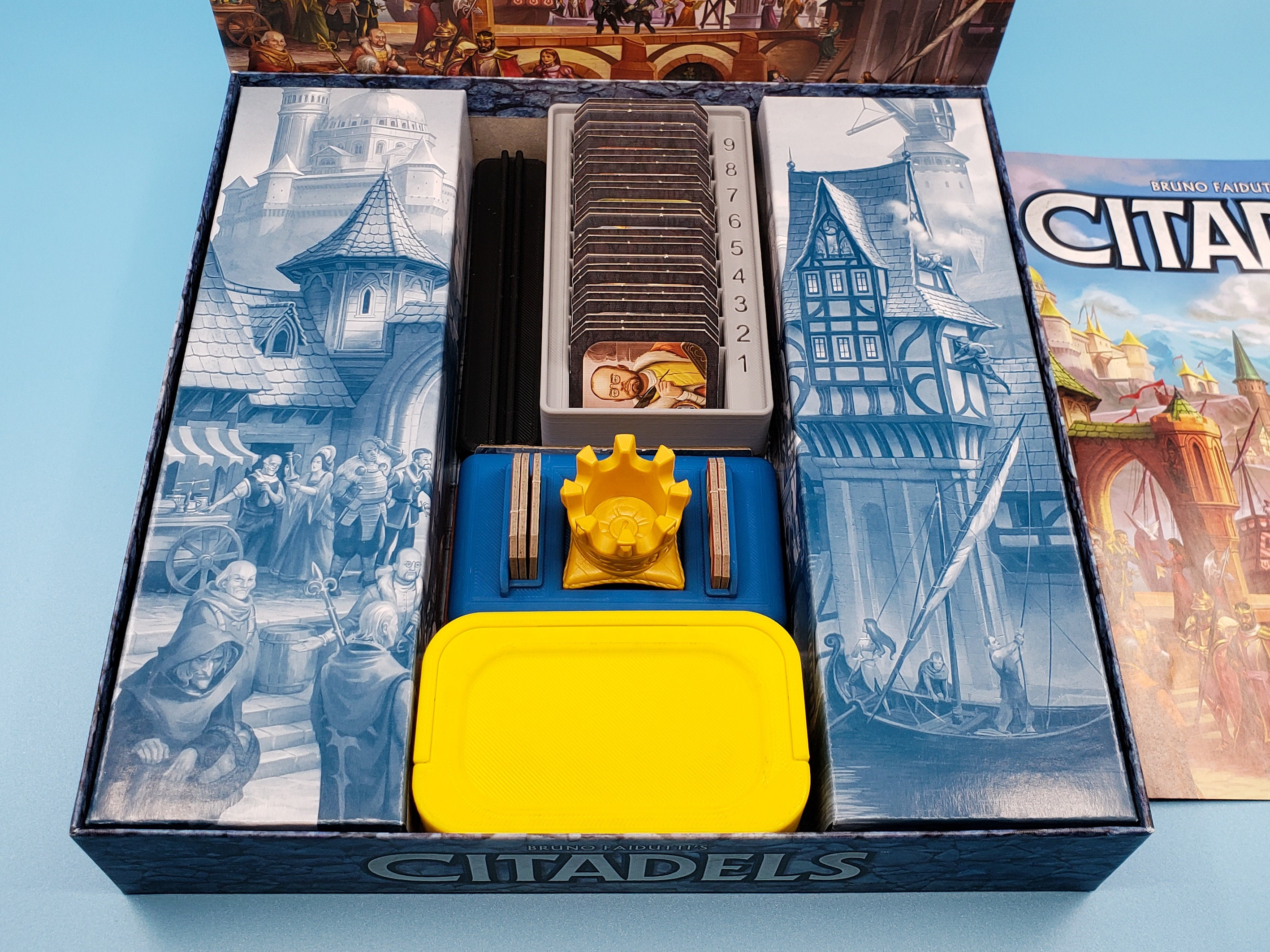 3d-printing STL Files for Citadels Game Organizer Insert Trays - Etsy