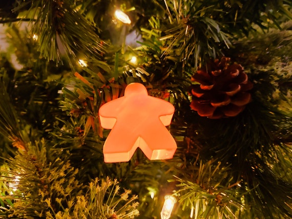 City 17 3d Printed Hanging Decorations - Meeple City 17 3d Printed Hanging Decorations - Meeple