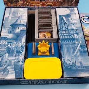 Citadels Game Organizer Insert Trays 3D-gedruckt