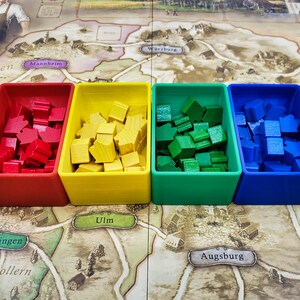 Thurn and Taxis Board Game Insert 3D-Printed
