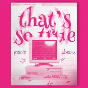 Gracie Abrams - That&#39;s So True 8x10&quot; Poster