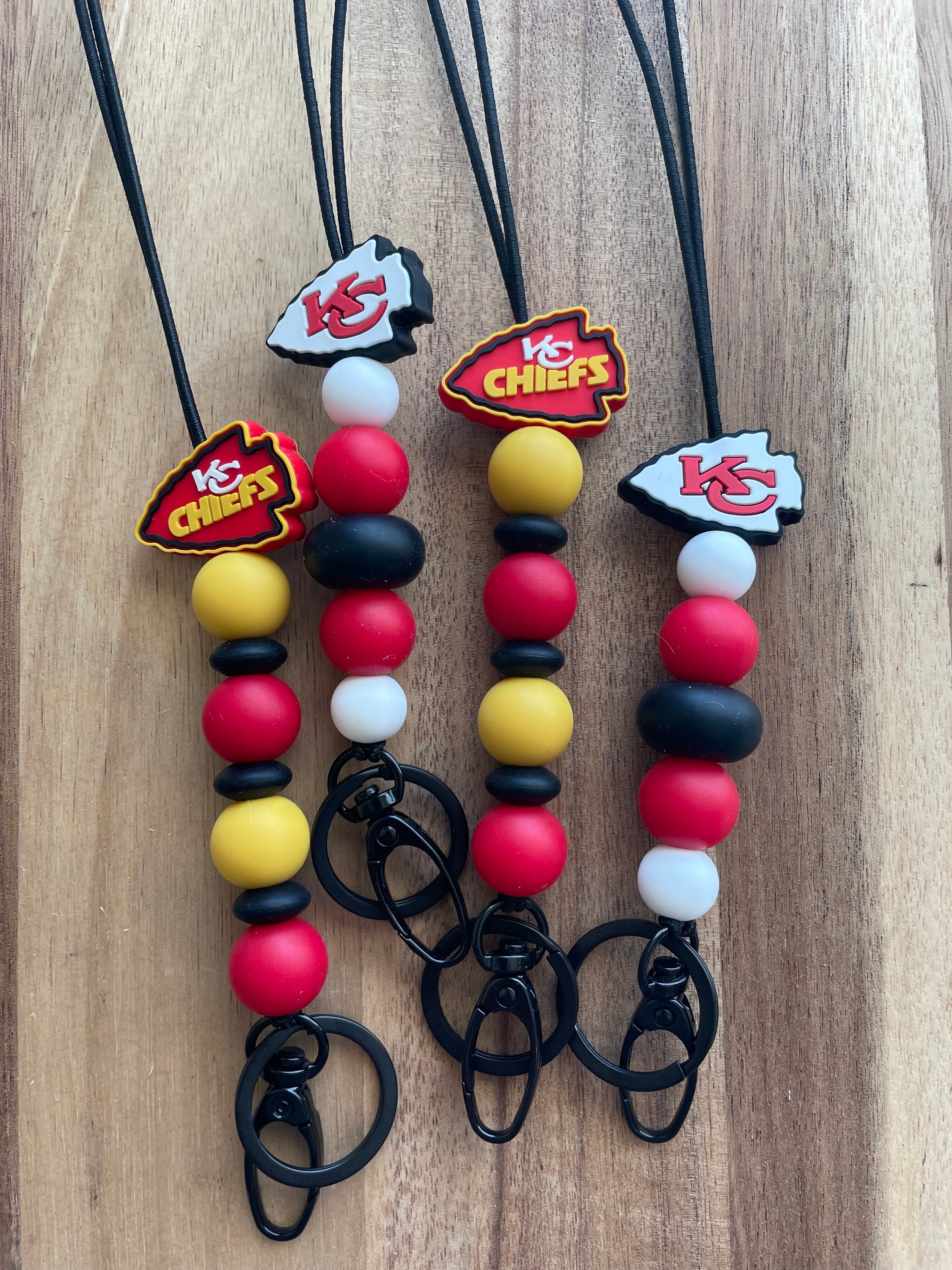 Aminco NFL Kansas City Chiefs Mascot Lanyard Keychain Badge Holder –  Sportzzone