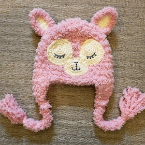 Baby Llama Hat, Crocheted Llama Hat, Llama Toddler Hat, Newborn Llama Hat, Llama Photo Prop, Llama Costume, Llama Winter Hat, Teen Llama Hat