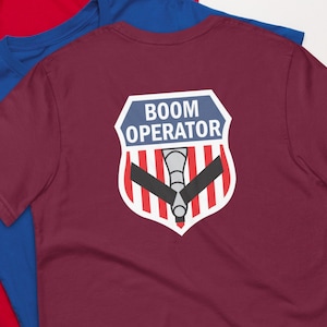 T-shirt unisex &quot;Boom Operator&quot;.