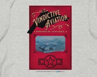 Camiseta unisex "Vindictive Aviation 3"