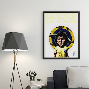 ZICO Poster, Original Illustration limited print 24 x 36, Poster Art, Wall Art.