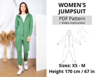 one piece hooded jumpsuit