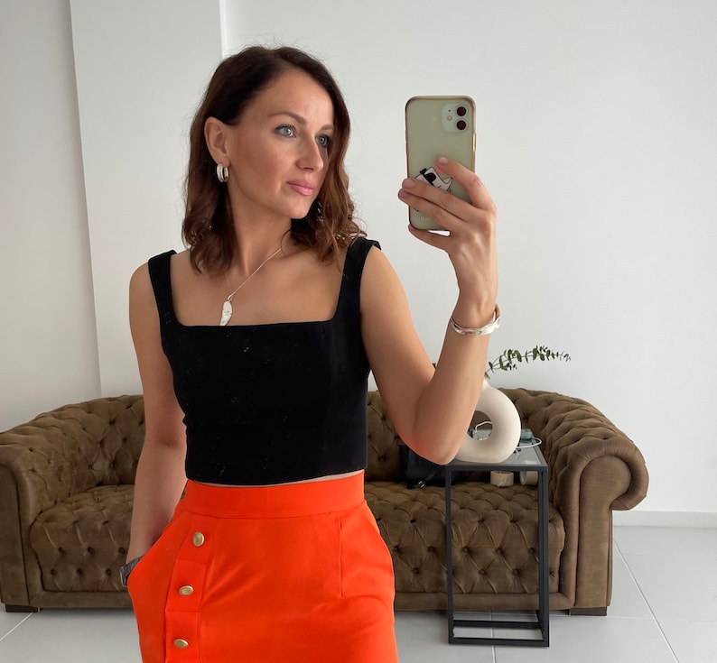 Bustier Top PDF sewing pattern