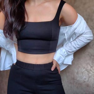 Bustier Top PDF sewing pattern