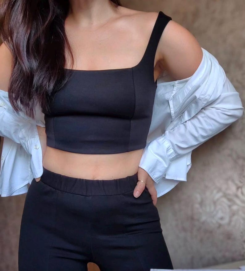 Bustier Top PDF sewing pattern
