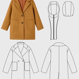 Kids Coat PDF Sewing Pattern – Sizes 7-14 Years + Video Sewing Tutorial

Sew a stylish and warm coat for your child with this easy-to-follow Kids Coat PDF Sewing Pattern! Designed for children aged 7 to 14 years, this pattern includes all necessary sizes and comes with a step-by-step video tutorial, making it beginner-friendly. Perfect for cozy outerwear made from wool, softshell, or rainproof fabrics. Print at home (A4/US Letter) or in A0 format.