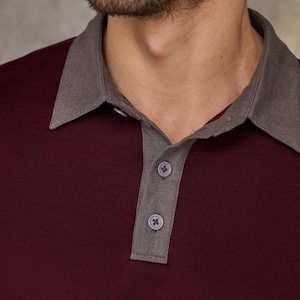 Men's Polo Shirt PDF Sewing Pattern | Sizes S–5XL Sew a classic men's polo shirt with a sharp contrast collar and placket, short sleeves, and a comfortable, true-to-size fit. This everyday essential works in soft jersey or pique knit for a polished, ready-to-wear look — perfect for building a custom wardrobe or sewing thoughtful handmade gifts.

With a full step-by-step video tutorial included, you'll get a clean, professional finish — even as a beginner.