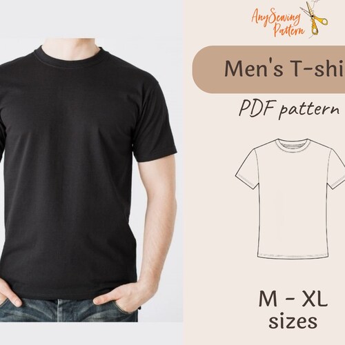 Men's Shirt Sewing Pattern PDF and Sewing Tutorial / Sizes Etsy